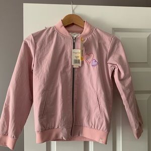 Light Pink Bomber Jacket
